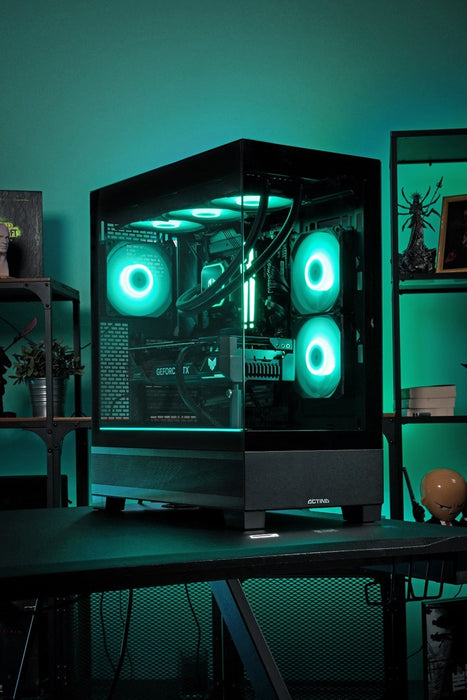 Actina 5901443443582 PC Intel Core Ultra 7 270K Plus 32 GB DDR5-SDRAM 1 TB SSD NVIDIA GeForce RTX 5080 Midi Tower Black