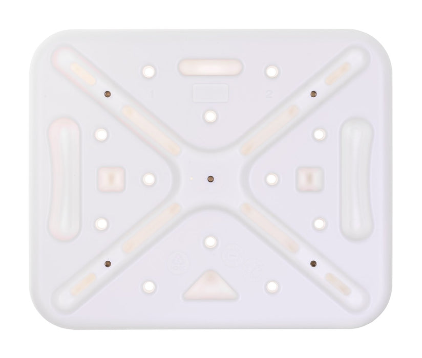 Shower chair with backrest and armrests