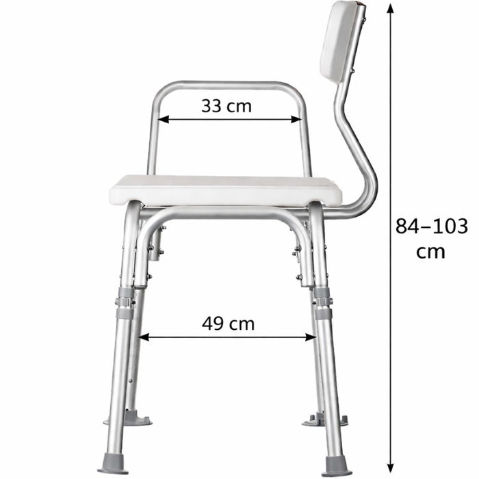 Bath bench with backrest ACTIONMED