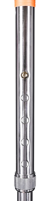 Folding walking stick ACTIONMED silver