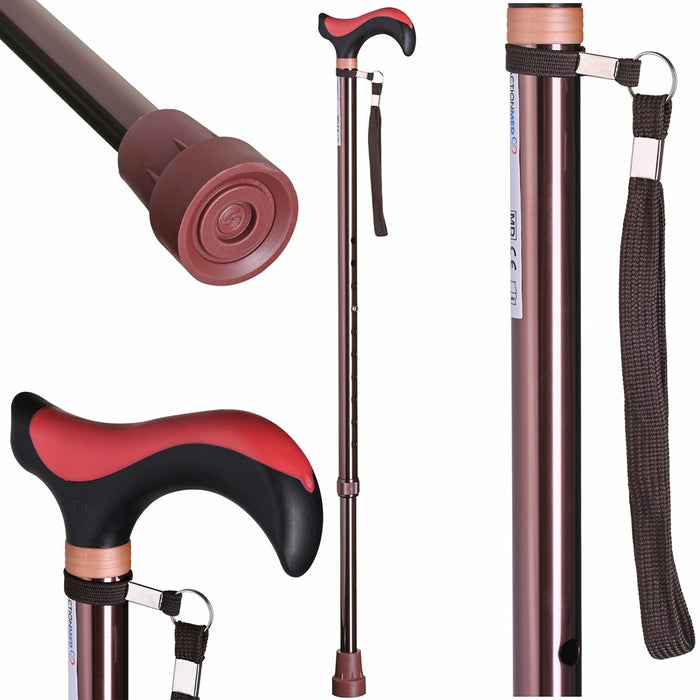 Adjustable walking stick ACTIONMED copper