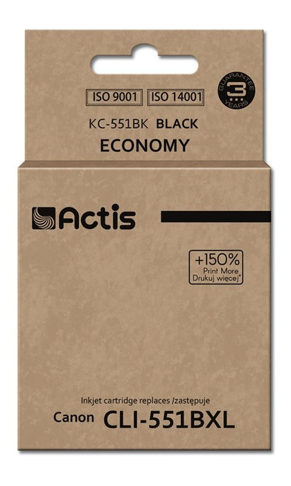 Actis KC-551Bk Ink (replacement for Canon CLI-551BK; Standard; 12 ml; black)