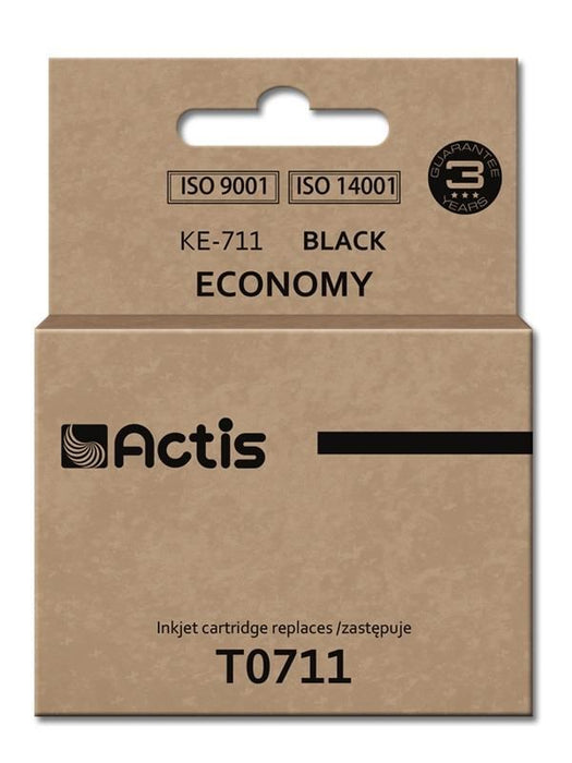 Actis KE-711 Ink (replacement for Epson T0711, T0891, T1001; Standard; 15 ml; black)