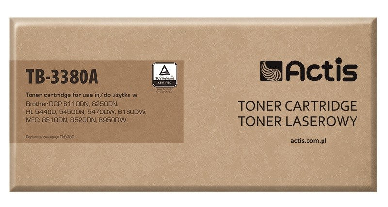 Actis TB-3380A Toner (replacement for Brother TN-3380; Standard; 8000 pages; black)