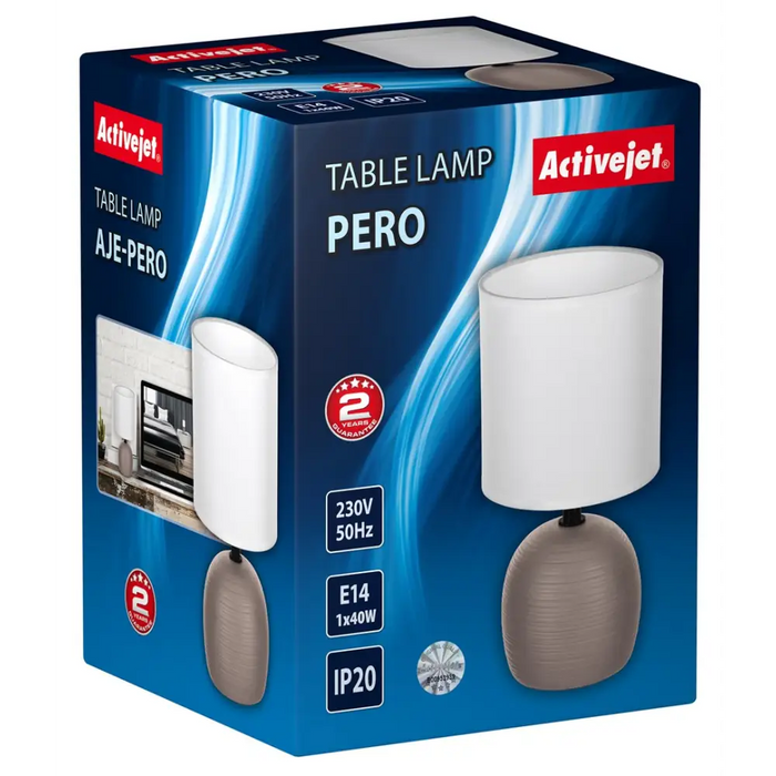 Activejet AJE-PERO E14 table lamp - Desktop lightsOSW-LAN<<<LightingOSW<<<ActionPL