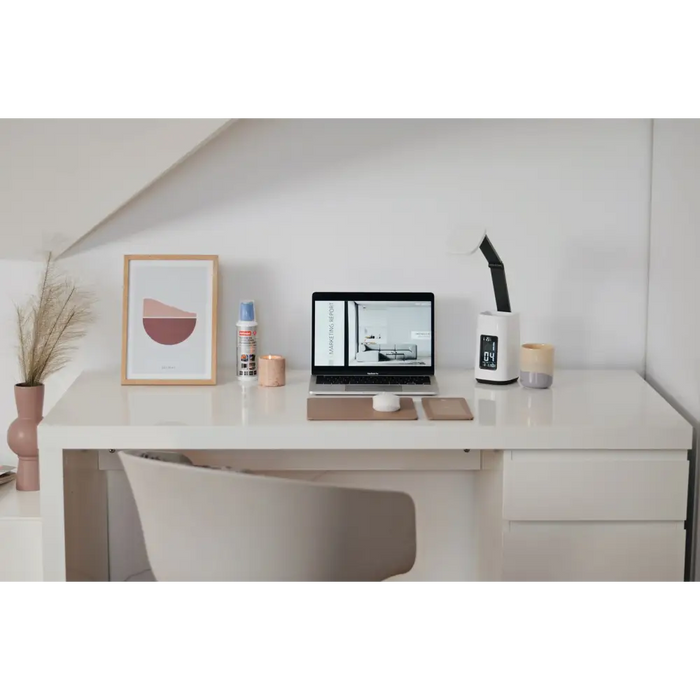 Activejet AJE-TECHNIC LED desk lamp with display white - Desktop lightsOSW-LAN<<<LightingOSW<<<ActionPL