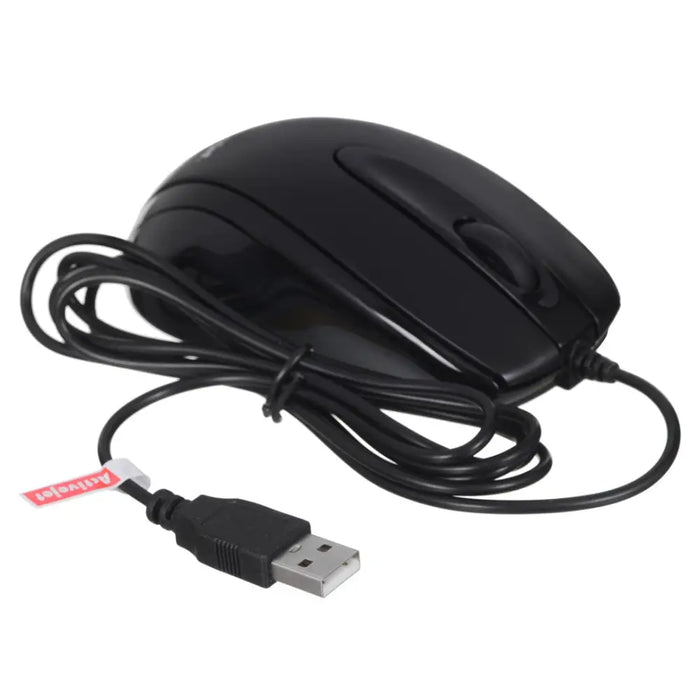 Activejet AMY-083 Mouse wired USB (optical; 1000 DPI; black) - MicePER-MYS<<<Input / Output DevicesPER<<<ActionPL