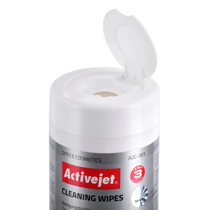 Activejet AOC-301 Universal cleaning wipes 100 pcs. - Cleaning wipesARC-CHU<<<CleanersARC<<<ActionPL