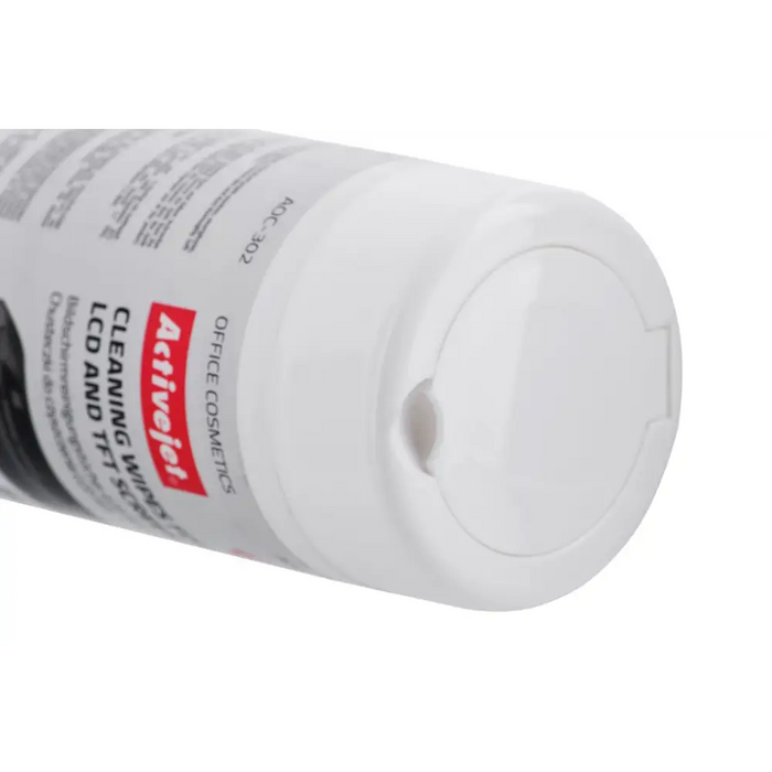 Activejet AOC-302 LCD matrix wipes 100 pcs. - Cleaning wipesARC-CHU<<<CleanersARC<<<ActionPL
