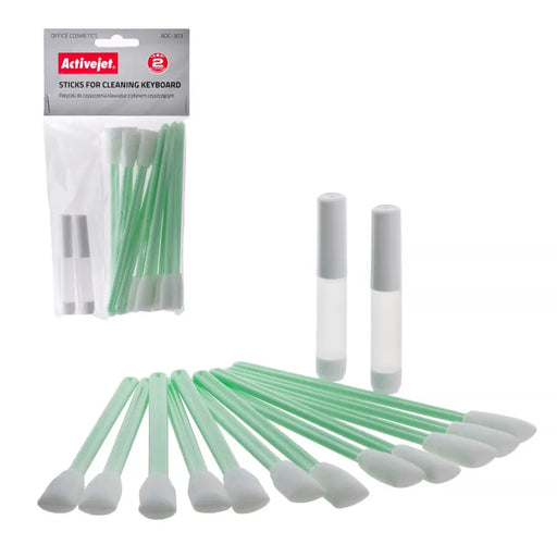 Activejet AOC-303 sticks for cleaning keyboards (12 pcs) with liquid - Sticks fot cleaning