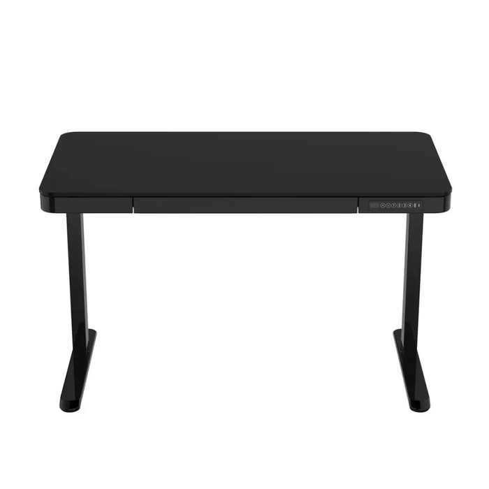 ACTIVEJET desk with electric height adjustment 140x70 ET119W-C black - Modern desksBIR-NOW<<<DesksBIR<<<ActionPL