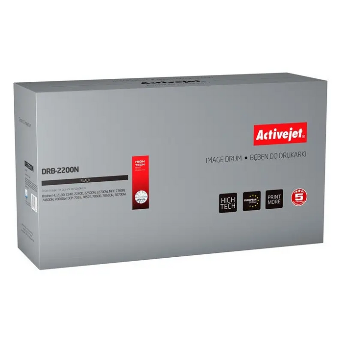 Activejet DRB-2000N Drum (replacement for Brother DR-2000/DR-2005; Supreme; 12000 pages; black) - For Brother
