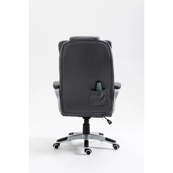 Activejet heated office chair with massage YK7304 grey - Office armchairsFOE-BIU<<<ArmchairsFOE<<<ActionPL