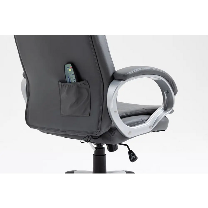 Activejet heated office chair with massage YK7304 grey - Office armchairsFOE-BIU<<<ArmchairsFOE<<<ActionPL