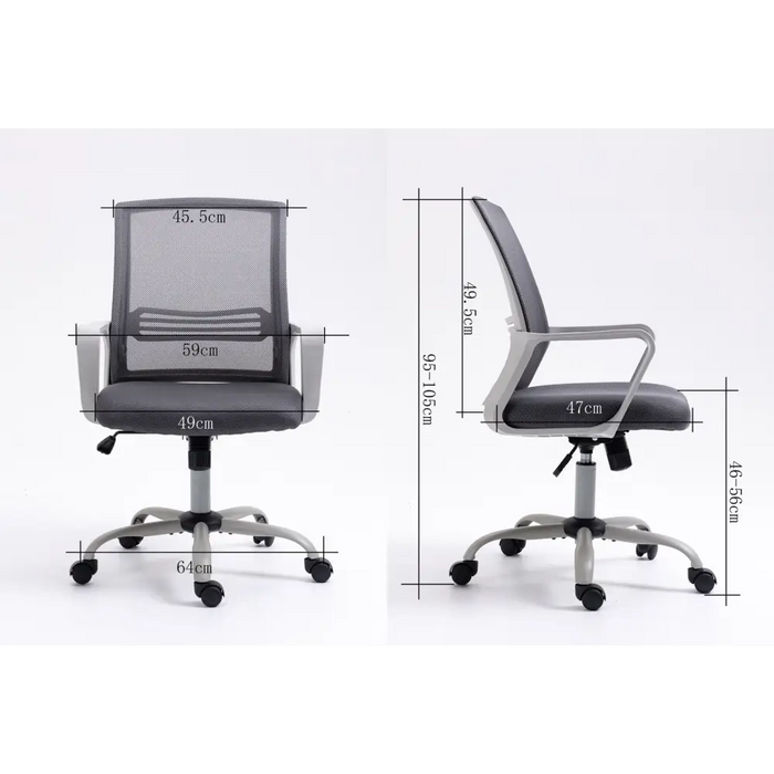 Activejet Office armchair YK01 grey - Office armchairsFOE-BIU<<<ArmchairsFOE<<<ActionPL