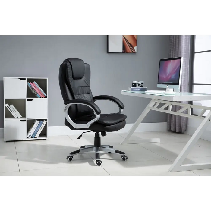 Activejet Office chair with massage heated YK7304 black - Office armchairsFOE-BIU<<<ArmchairsFOE<<<ActionPL