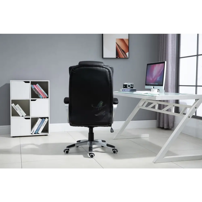 Activejet Office chair with massage heated YK7304 black - Office armchairsFOE-BIU<<<ArmchairsFOE<<<ActionPL