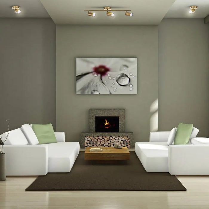 Activejet SPECTRA triple gold ceiling wall lamp strip spotlight GU10 for living room - Strips