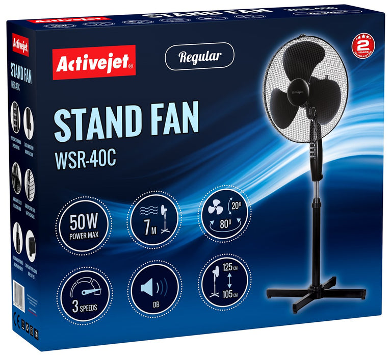 Activejet Regular WSR-40C Stand Fan