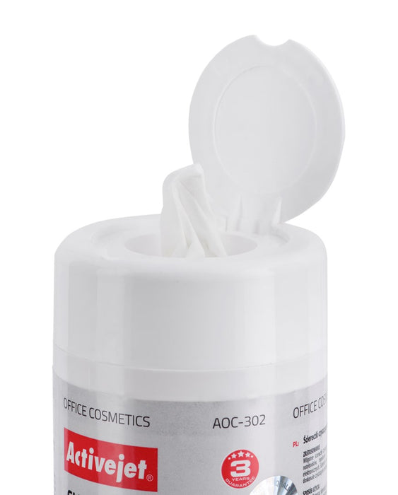 Activejet AOC-302 LCD matrix wipes 100 pcs.