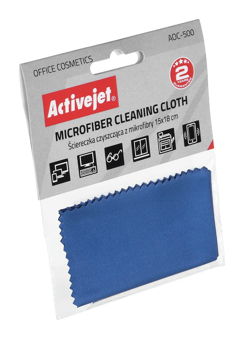 Activejet AOC-500 Microfiber cleaning cloth 15x18cm