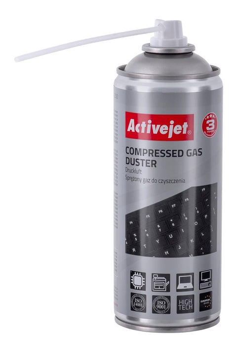 Activejet AOC-200 Compressed air (400 ml). Air spray for cleaning hard-to-reach places.