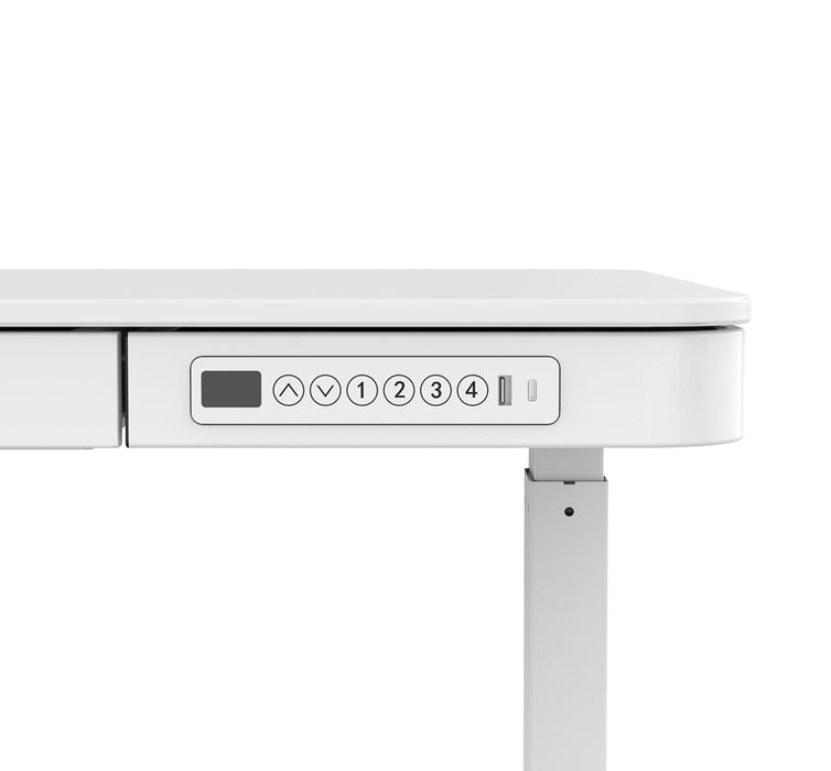 ACTIVEJET desk with electric height adjustment 140x70 ET119W-C white