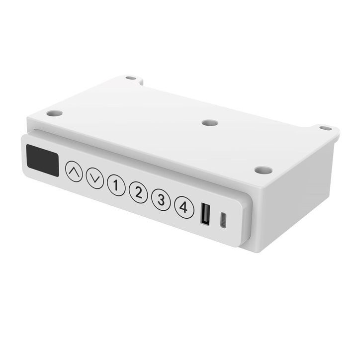 ACTIVEJET desk with electric height adjustment 140x70 ET119W-C white