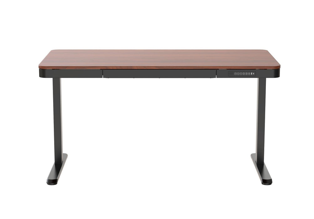 ACTIVEJET desk with electric height adjustment 140x70 ET119W-C black/walnut
