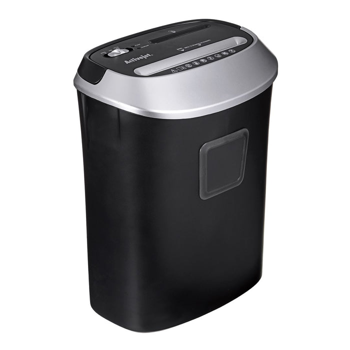 Shredder Activejet ASH-1201D, P-3, 25 l, 5x38 mm shreds, black and silver.
