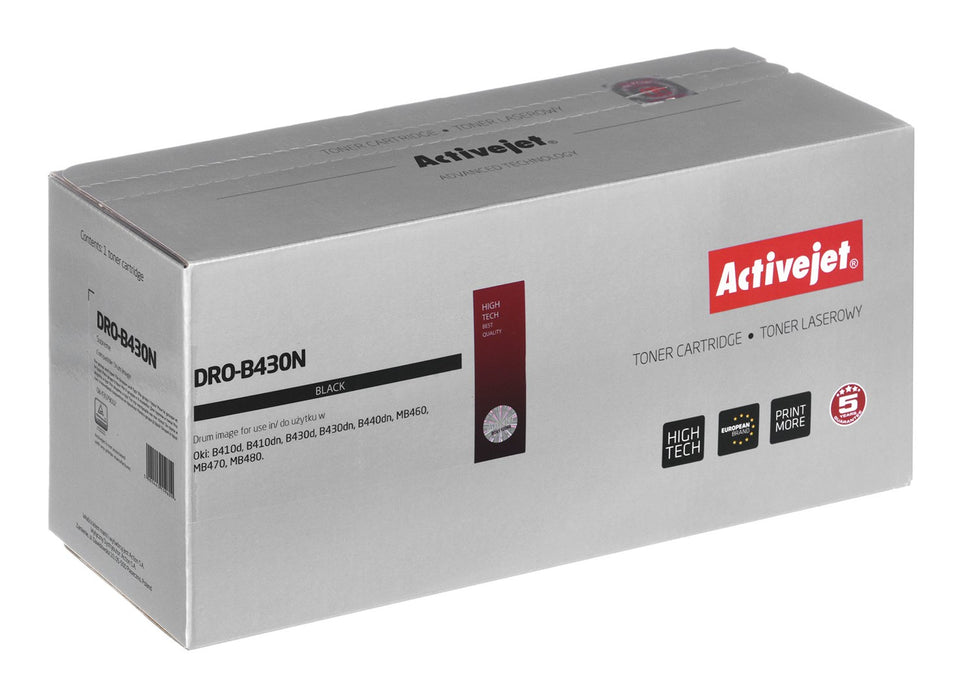 Activejet DRO-B430N drum (replacement OKI 43979002; Supreme; 25000 pages, black)