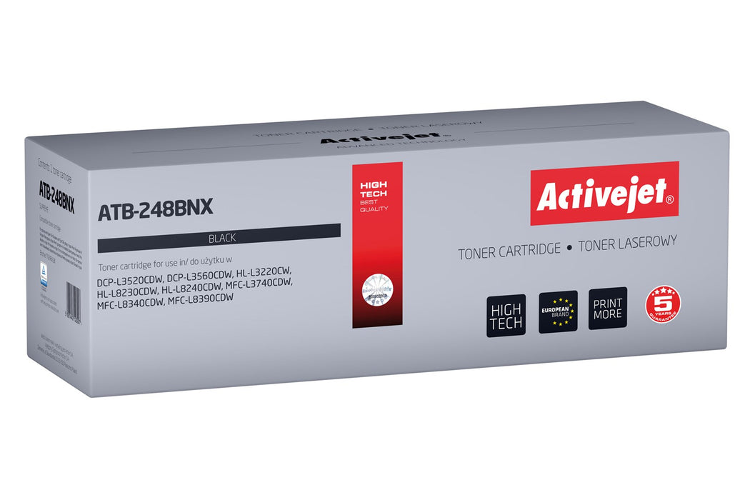 Activejet ATB-248BNX Toner (replaces Brother TN248XLBK; Supreme; 3000 pages; black)