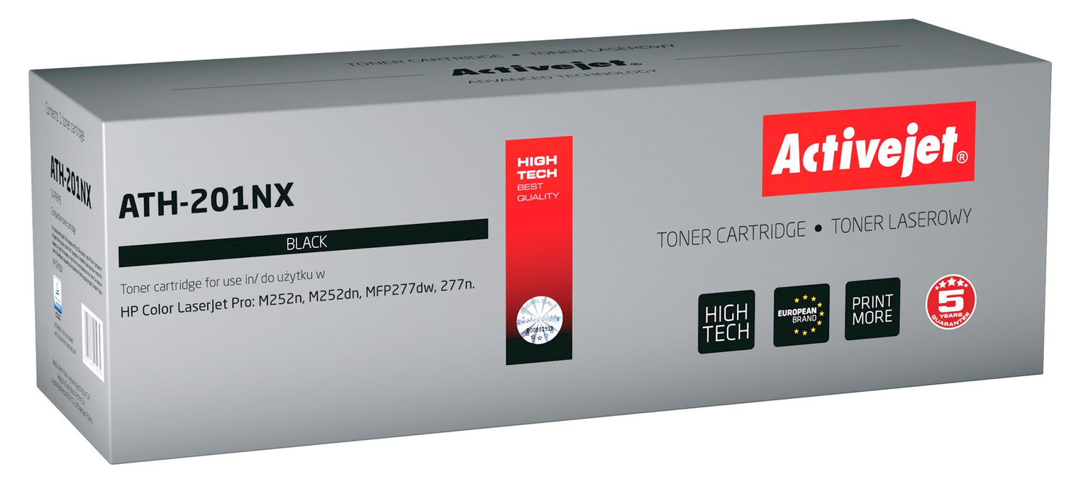 Activejet ATH-201NX Toner (replaces HP 201X CF400X; CRG045H; Supreme; 2800 pages; black)
