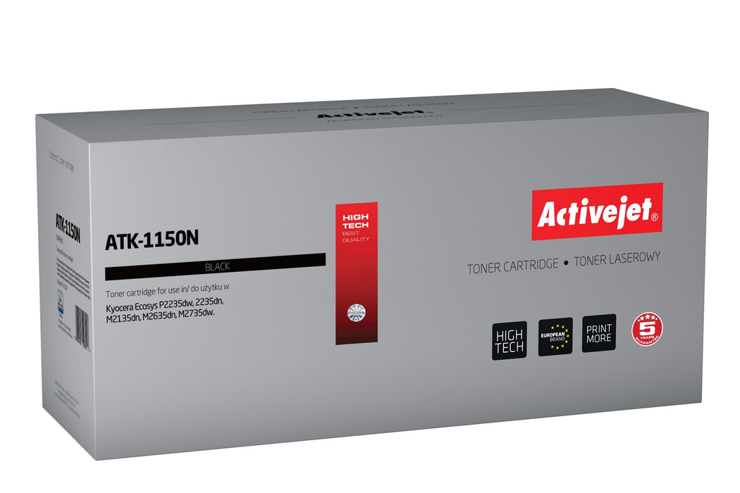 Activejet ATK-1150N Toner (replacement for Kyocera TK-1150; Supreme; 3000 pages; black)