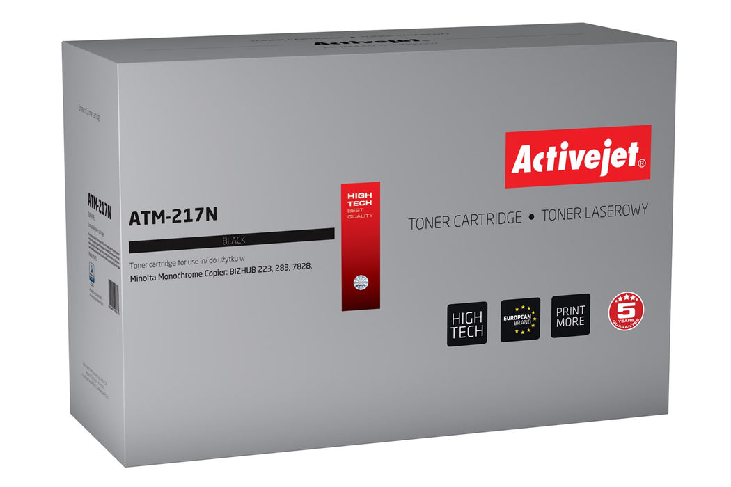 Activejet ATM-217N toner (replacement for Konica Minolta TN217; Supreme; 17500 pages; black)