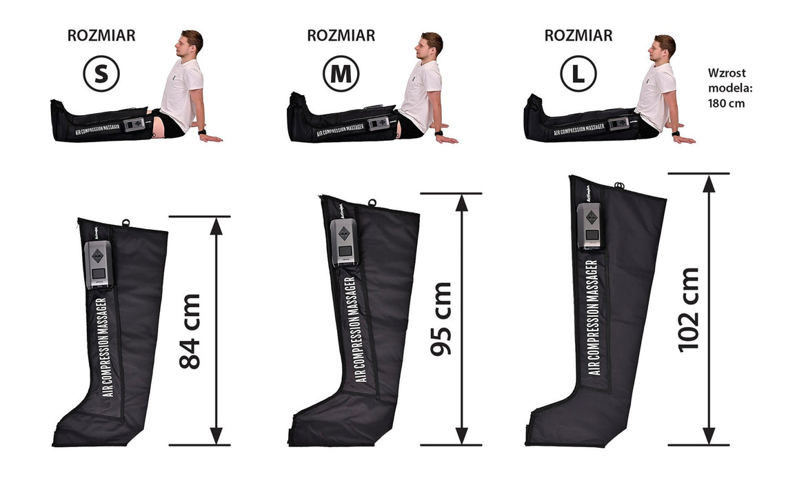 Activejet ACM-PLUS-A1 S lymphatic compression massager for legs
