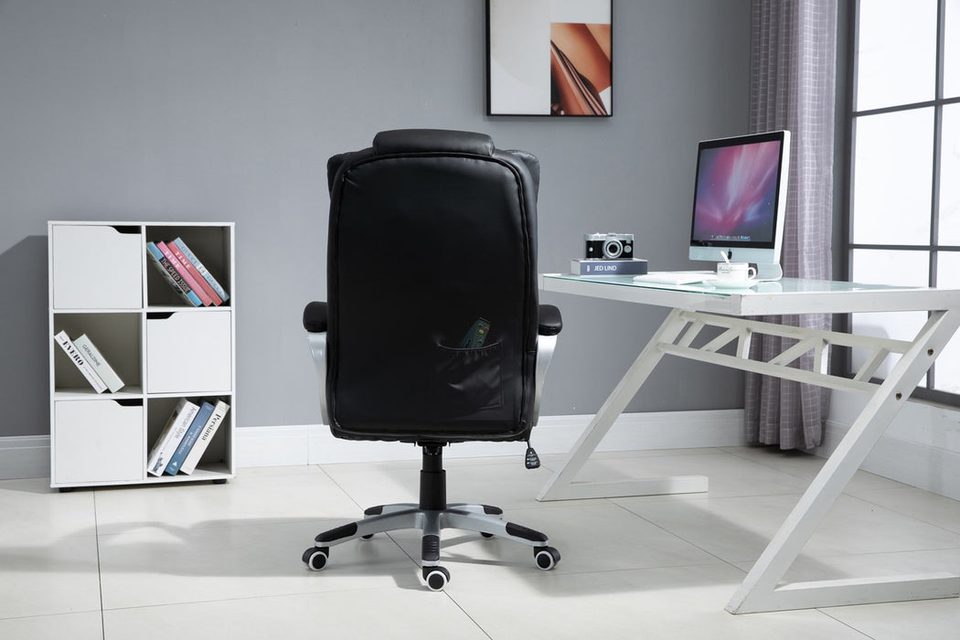 Activejet Office chair with massage, heated YK7304 black