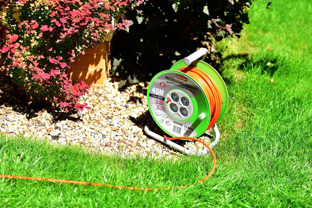 Activejet AJE-PB/20M reel extension cord 20m