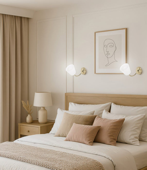 Activejet Wall lamp AJE-EMILY 1P GOLD E27 1x40W
