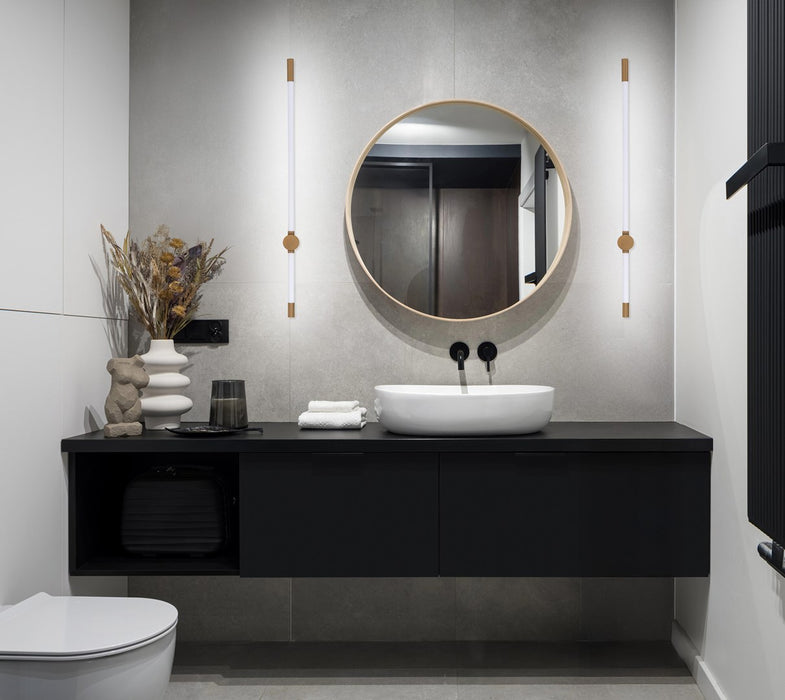 Activejet LED wall lamp AJE-LUNGO Patina