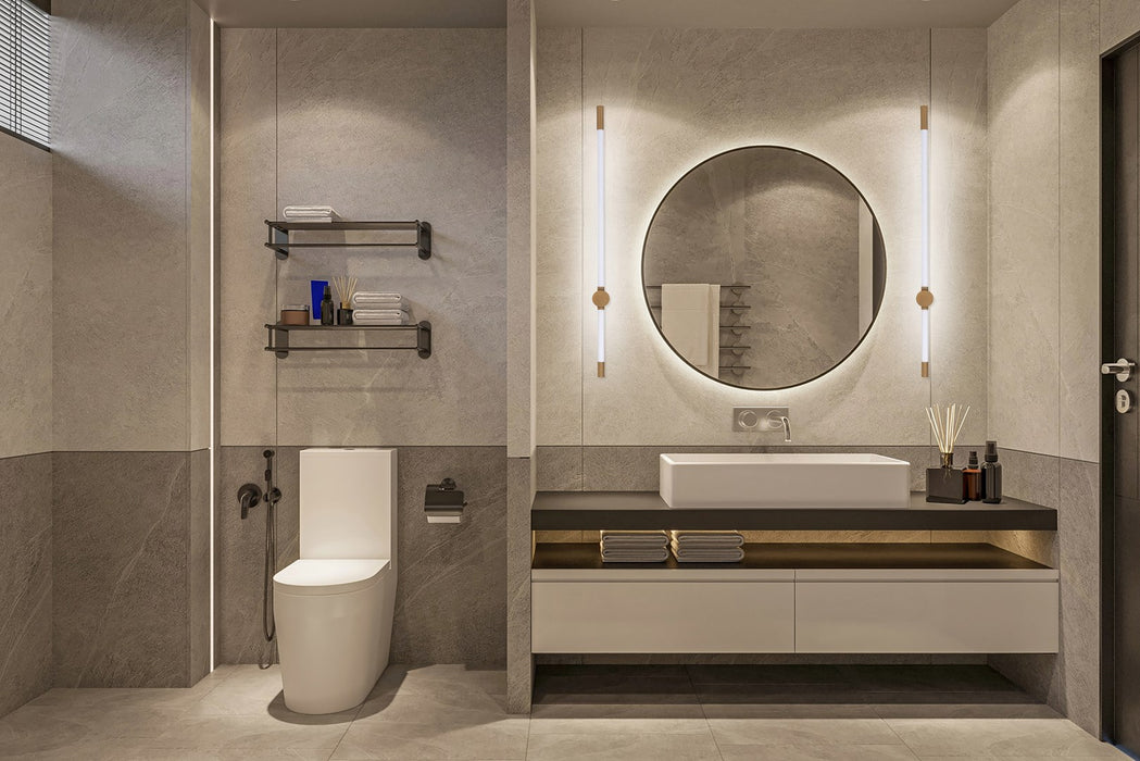 Activejet LED wall lamp AJE-LUNGO Patina