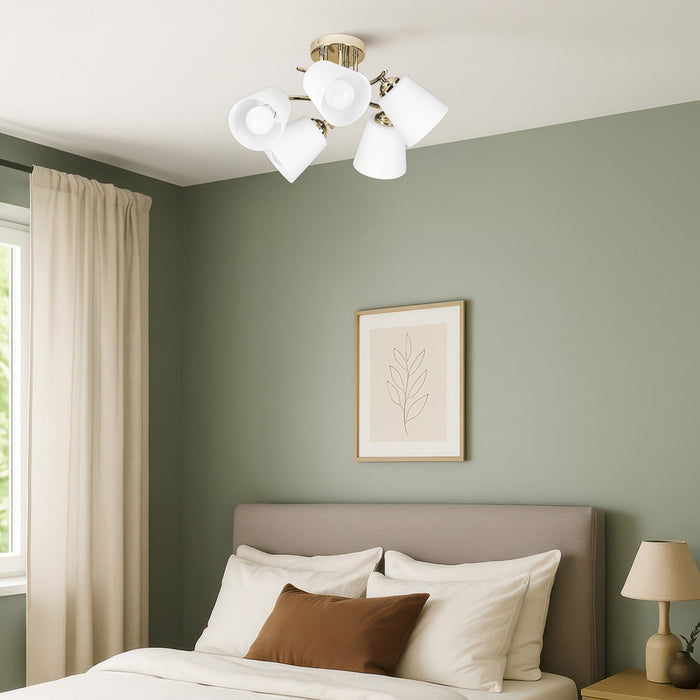 Activejet pendant lamp AJE-EMILY 3P GOLD E27 3x40W