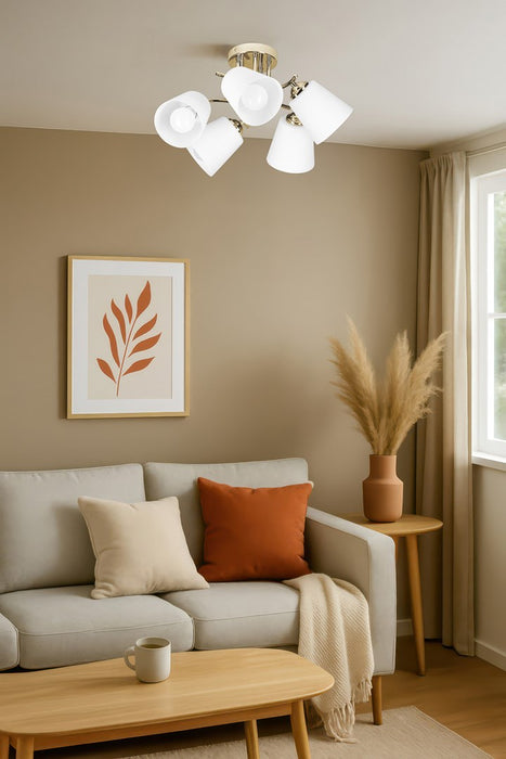 Activejet pendant lamp AJE-EMILY 3P GOLD E27 3x40W