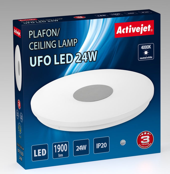 Modern LED ceiling plafond Activejet UFO LED 24W