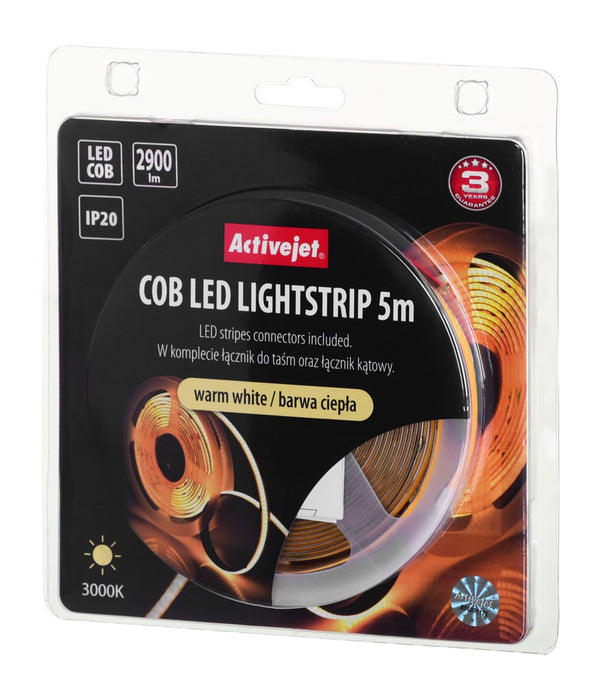 Activejet AJE-COB 5m ciep strip light Universal strip light Indoor