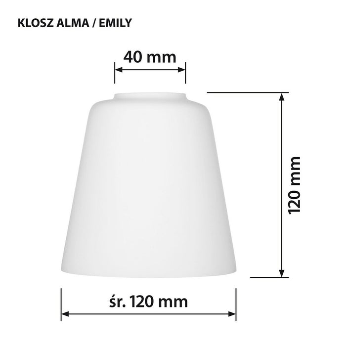 Built-in spotlight Activejet AJE-ALMA 3P 120 W 40 W