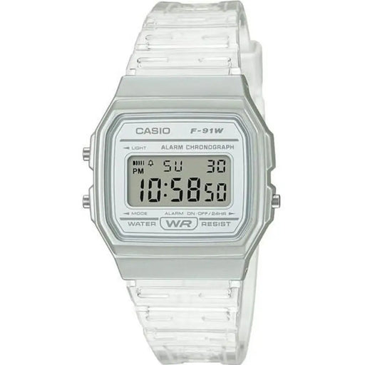 Activity Bangle Casio F-91WS-7EF White Grey - Спортни Гривни<<<Електроника Телефони и таблети<<<Компютри|