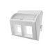 Adapter 45x45 2xRJ45 (convex angle) ALANTEC - OutletsKGW-GNI<<<Cables jacks and plugsKGW<<<ActionPL