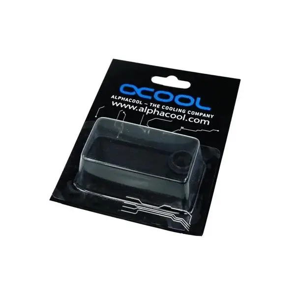 Adapter Alphacool HF Double nipple G1/4 - G1/4 O-ring Matt black - Фитинги<<<Водно охлаждане<<<ValiAPI