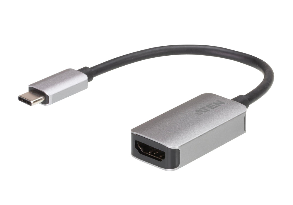 Adapter ATEN UC3008A1 USB-C male - HDMI female 4K Black - PC кабели<<<Кабели<<<ValiAPI&&&Адаптери<<<Компютър Кабели и